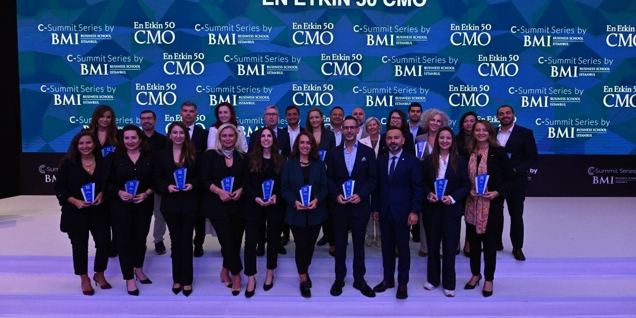 Türkiye’nin ‘En Etkin 50 Pazarlama Lideri’, ödüllerini aldı
