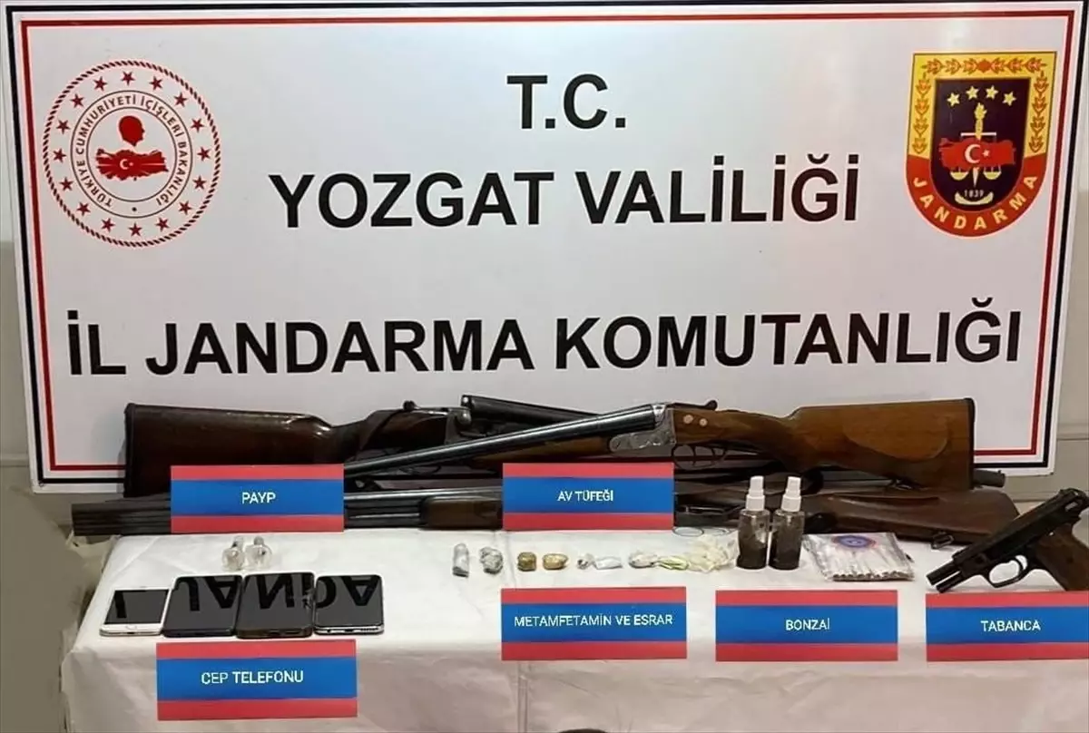 Yozgat’ta Uyuşturucu Operasyonu: 10 Gözaltı, 4 Tutuklama